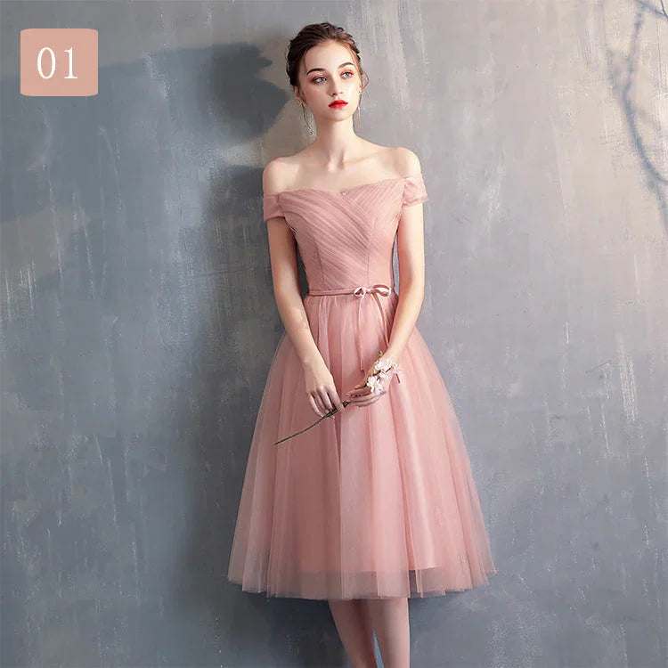 Ladies Fashion Long Simplek Evening Dress - VAleG