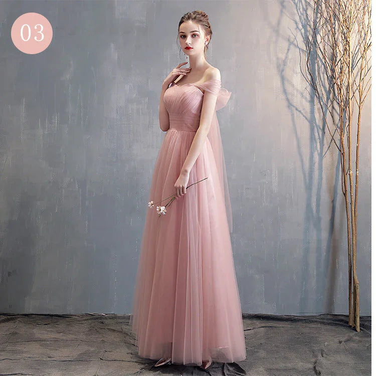 Ladies Fashion Long Simplek Evening Dress - VAleG