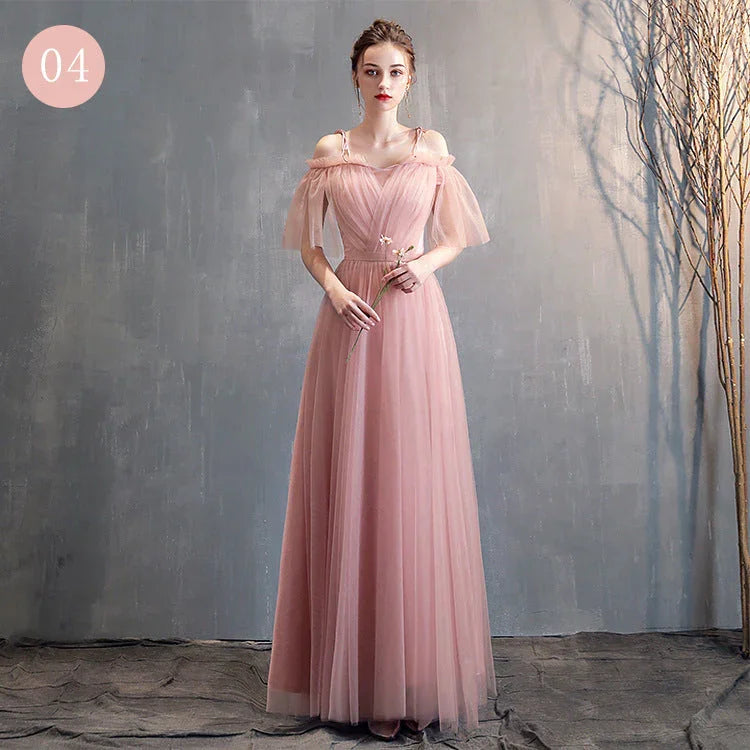 Ladies Fashion Long Simplek Evening Dress - VAleG