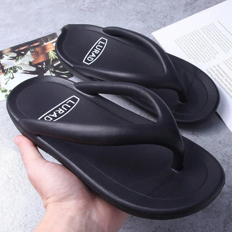 Personalized Rubber Beach Slope With Sandals - VAleG