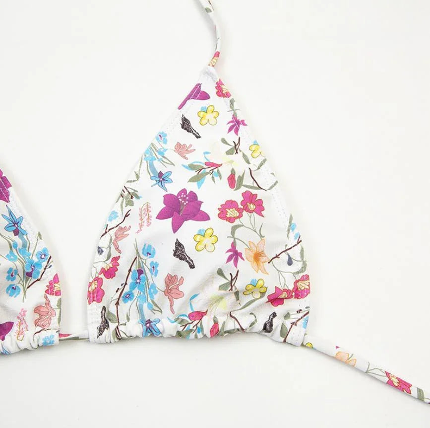 Sexy Split Swimsuit AliExpress Floral Long Rope Split Swimsuit Women - VAleG