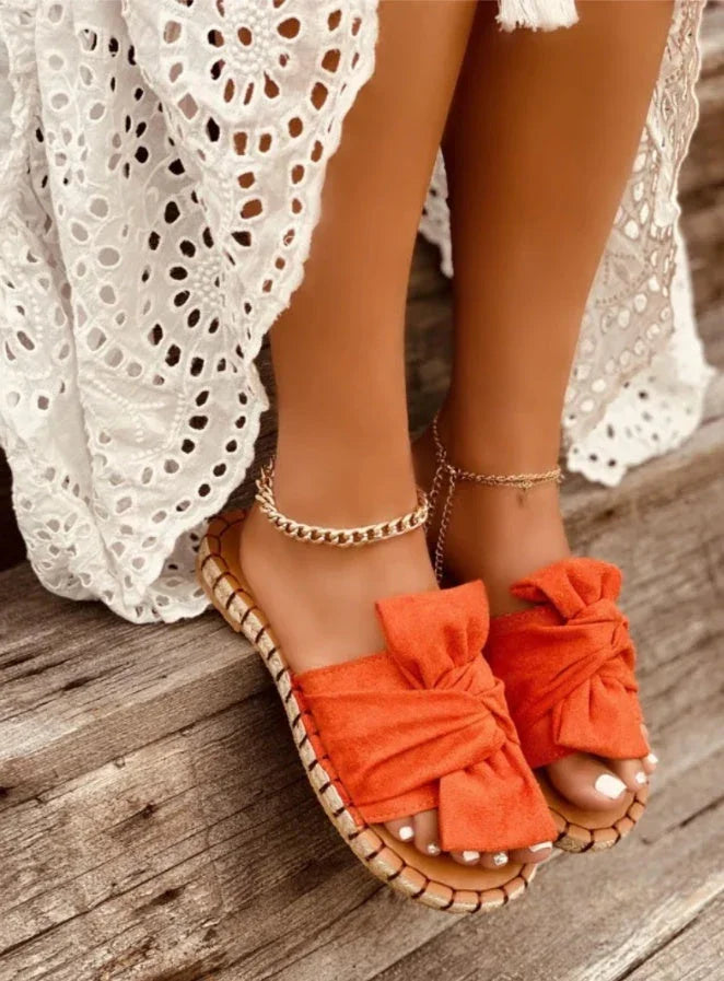 New Style Bow Beach Outdoor Sandals - VAleG