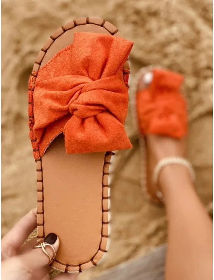 New Style Bow Beach Outdoor Sandals - VAleG