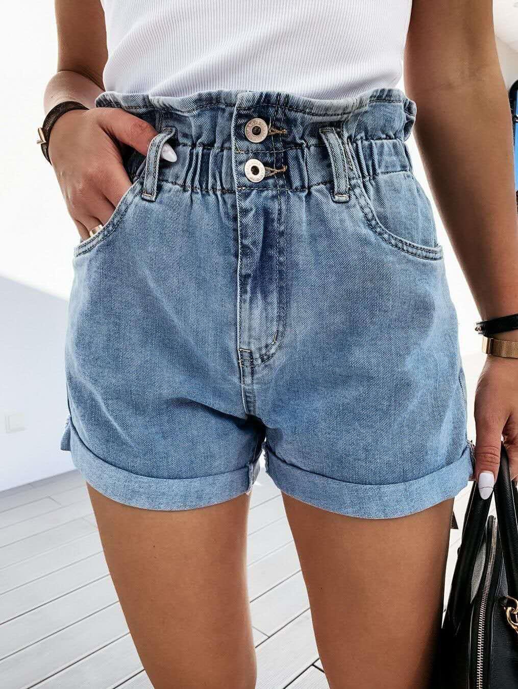 Casual All-match Shorts Straight-leg Pants - VAleG