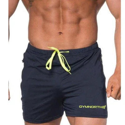 Mens Quick-drying Fitness Swimming Trunks Swimwear Sports Gym Run Shorts Casual Summer Beach Board Shorts - VAleG