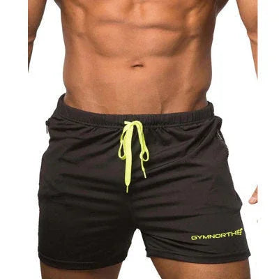 Mens Quick-drying Fitness Swimming Trunks Swimwear Sports Gym Run Shorts Casual Summer Beach Board Shorts - VAleG