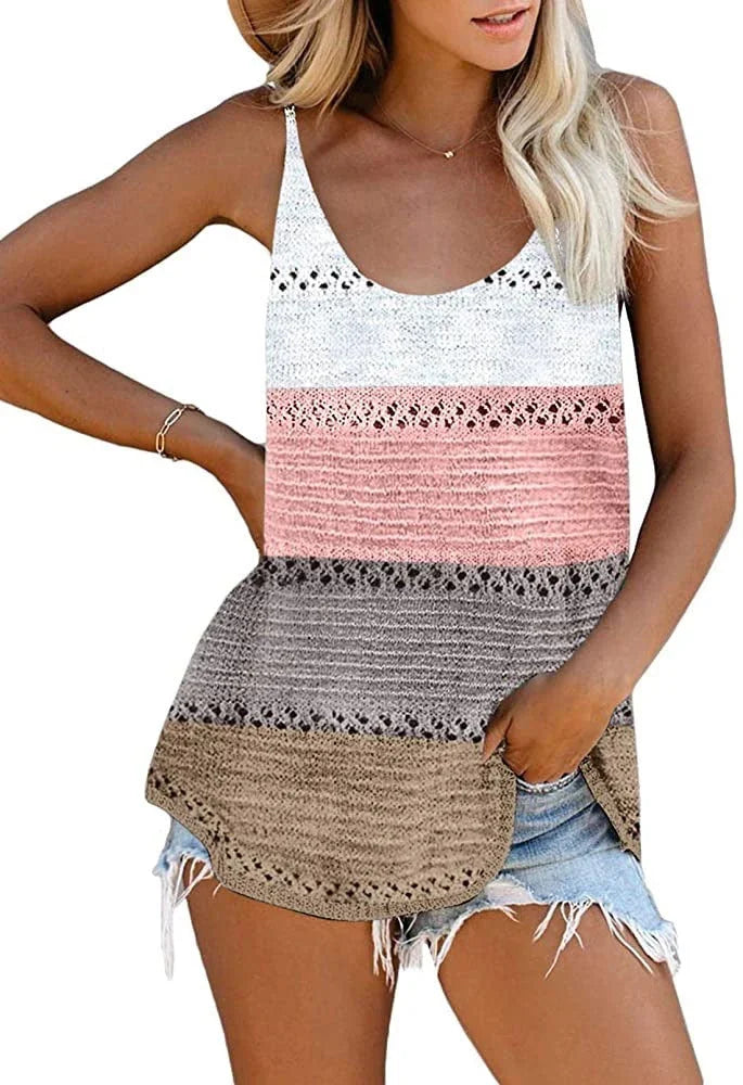 Knitted Loose Sexy Camisole - VAleG