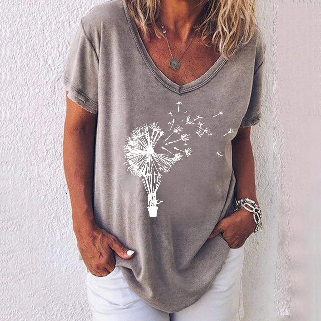Casual Short Sleeve tops - VAleG