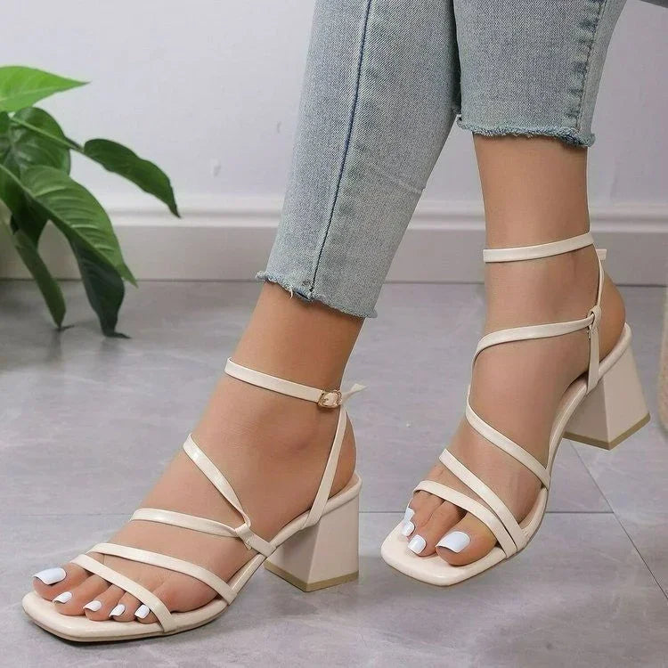 Plus Size Fashion Open Toe Slippers - VAleG