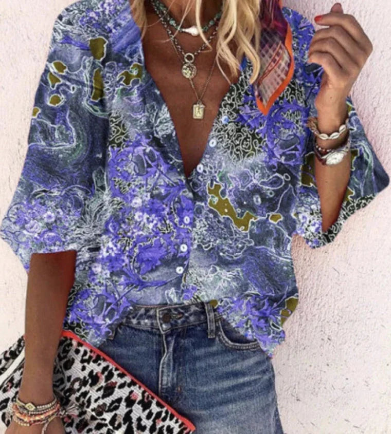 Very comfortable retro top - VAleG