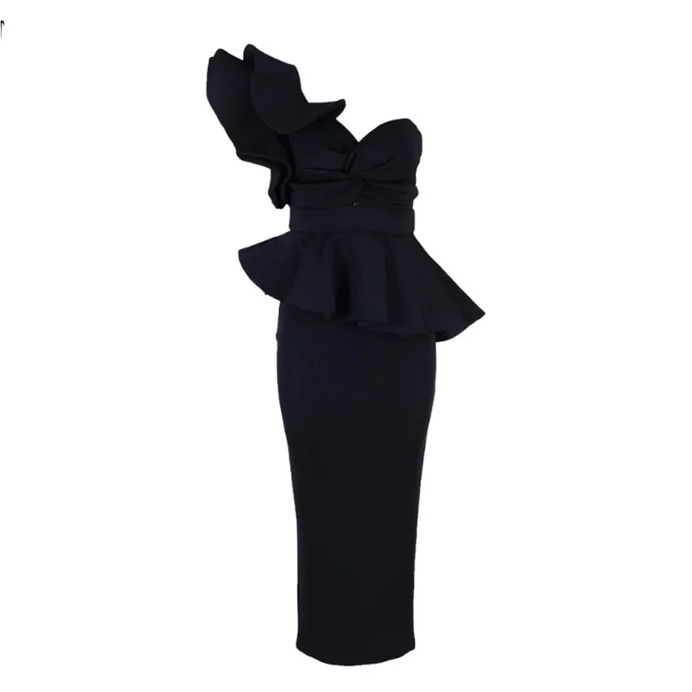 Sexy strapless dress - VAleG