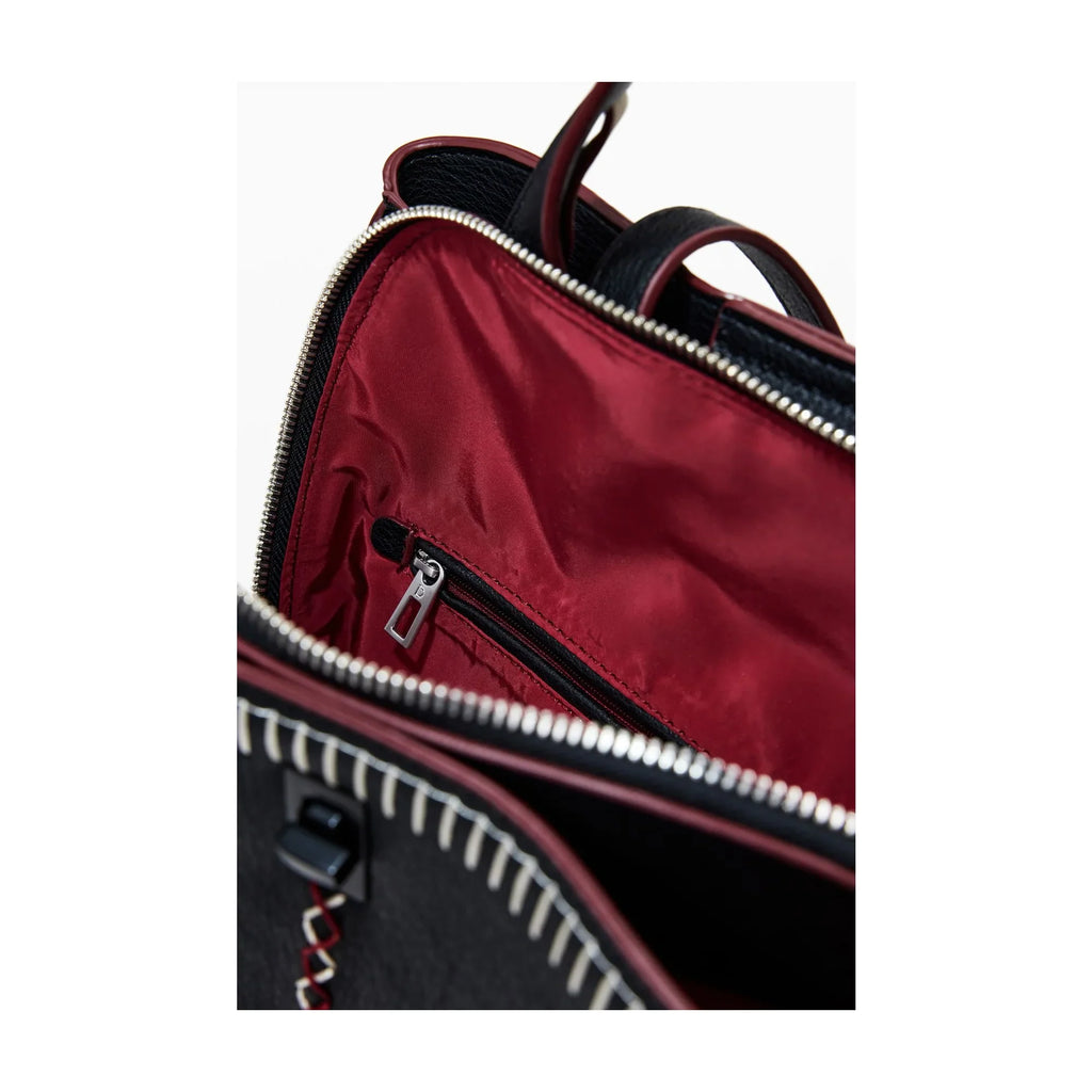 DESIGUAL Zaino Donna Manhattan Pespuntes Sumy con Spalline