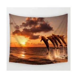 AliExpress new boho print home tapestry wall hanging wall decoration beach towel beach blanket - VAleG