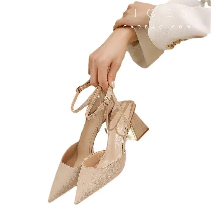 French Style Closed Toe Sandals For Women - VAleG