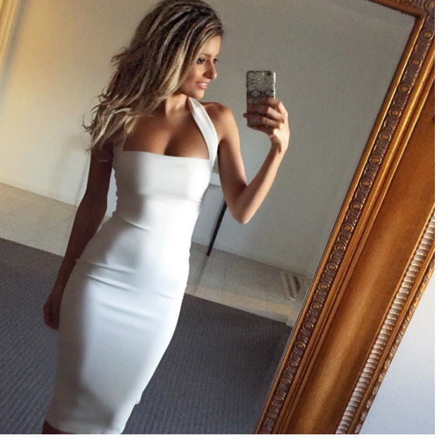 Halter sexy dress female VAleG
