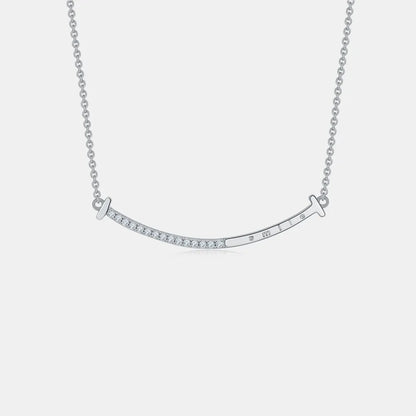 Moissanite 925 Sterling Silver Necklace - VAleG
