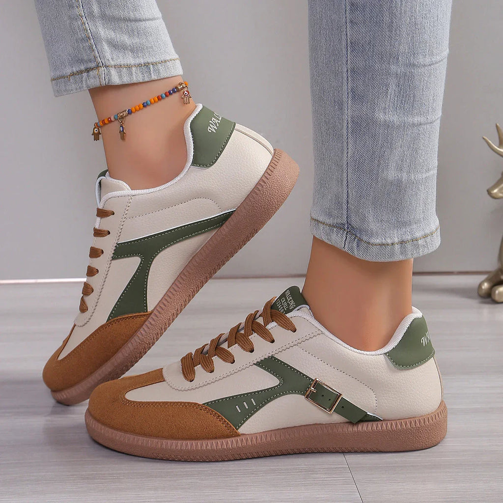 Women's Shoes Plus Size German Training Shoes Classic Round Toe - VAleG
