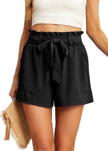 Women's Short Belt Pocket Summer Casual - VAleG