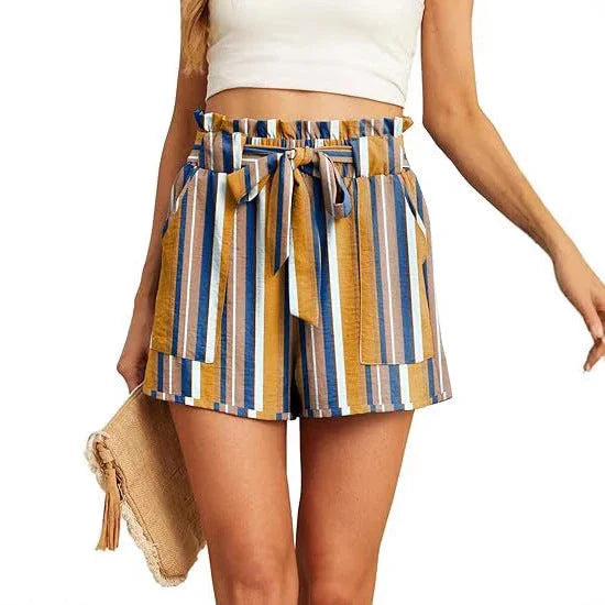 Women's Short Belt Pocket Summer Casual - VAleG