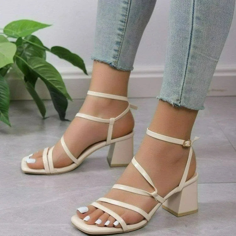 Plus Size Fashion Open Toe Slippers - VAleG