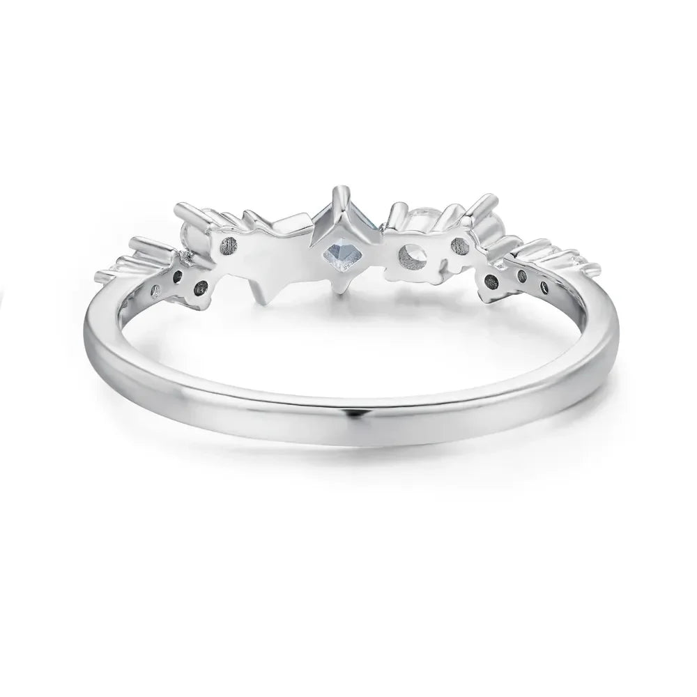 Star Inlaid Zircon Ring - VAleG