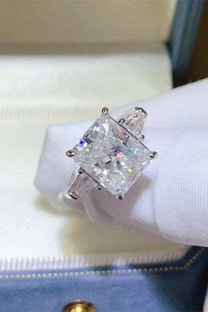 5 Carat Moissanite 925 Sterling Silver Ring - VAleG