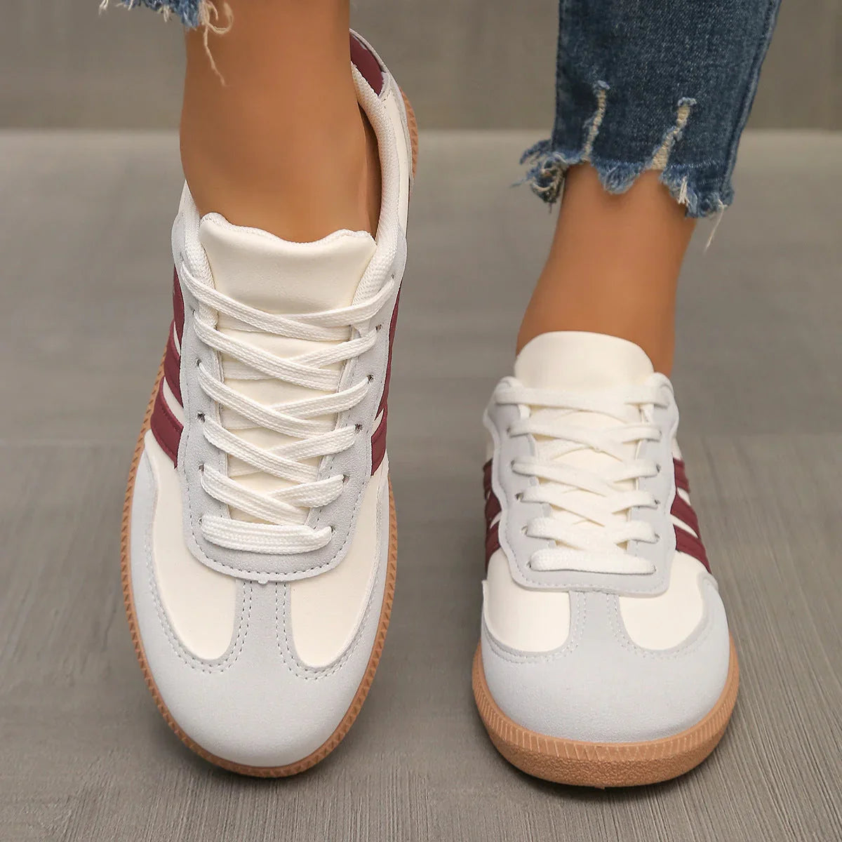 Women's Plus Size German Training Shoes Sneaker - VAleG