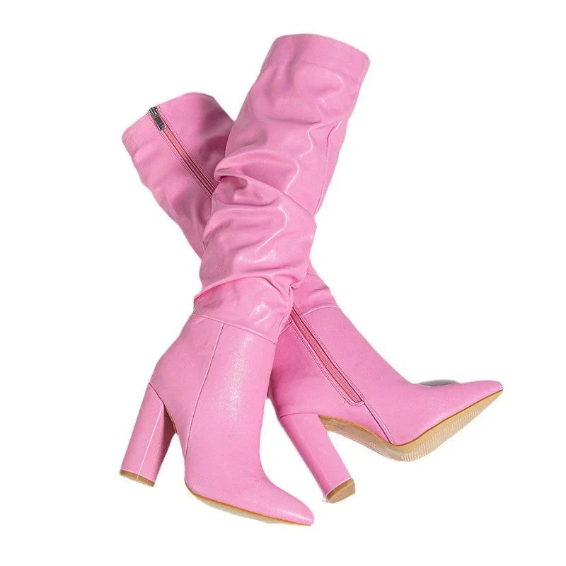 Pointed Long Women's High Heels - VAleG