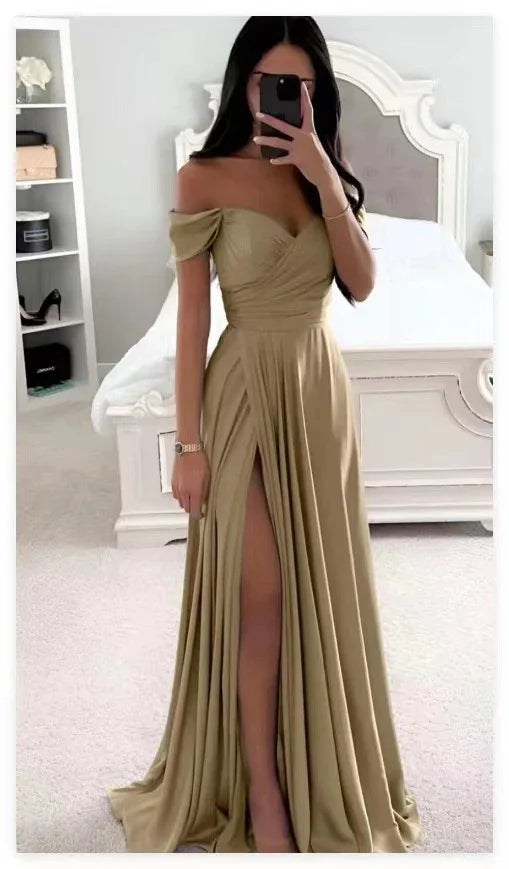 European And American Bridesmaid Dress Bottoming Dress - VAleG
