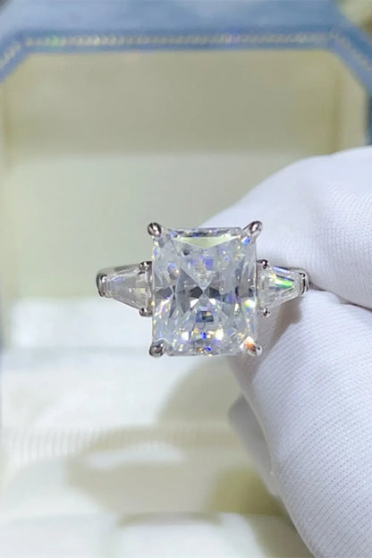 5 Carat Moissanite 925 Sterling Silver Ring - VAleG