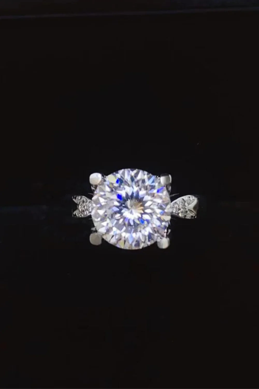 2 Carat Moissanite 925 Sterling Silver Ring - VAleG