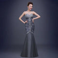 Ladies fishtail long evening dress - VAleG