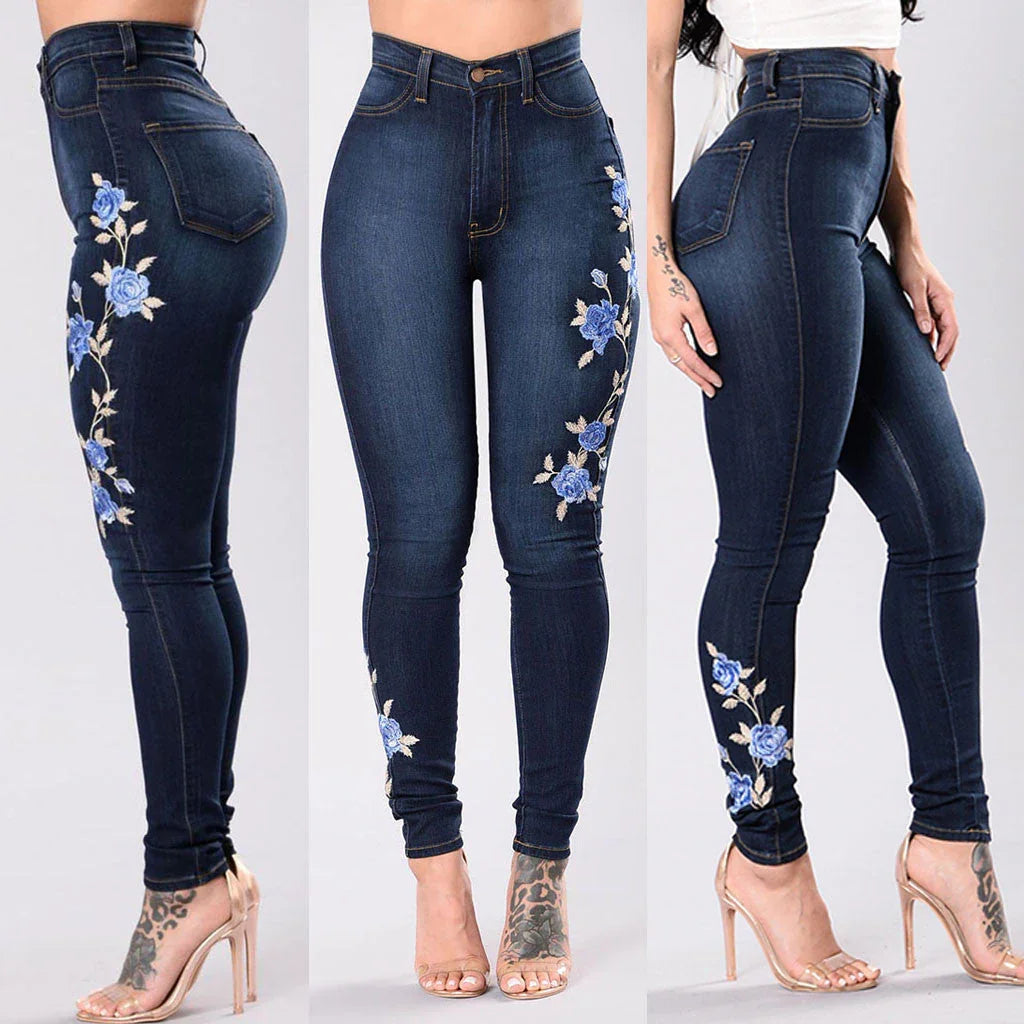 European and American embroidered jeans - VAleG