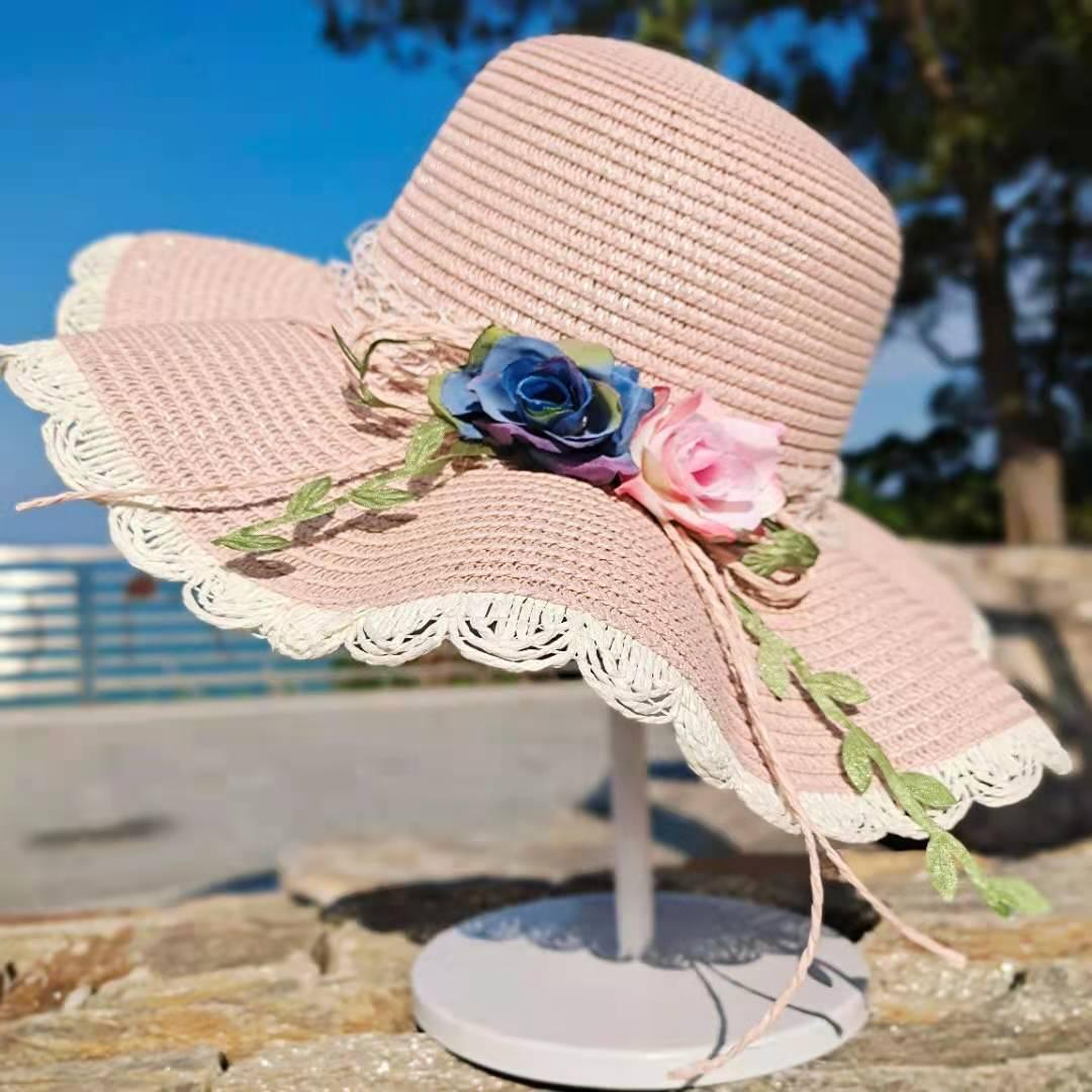 Women's Summer Sun Protection Beach Hat - VAleG