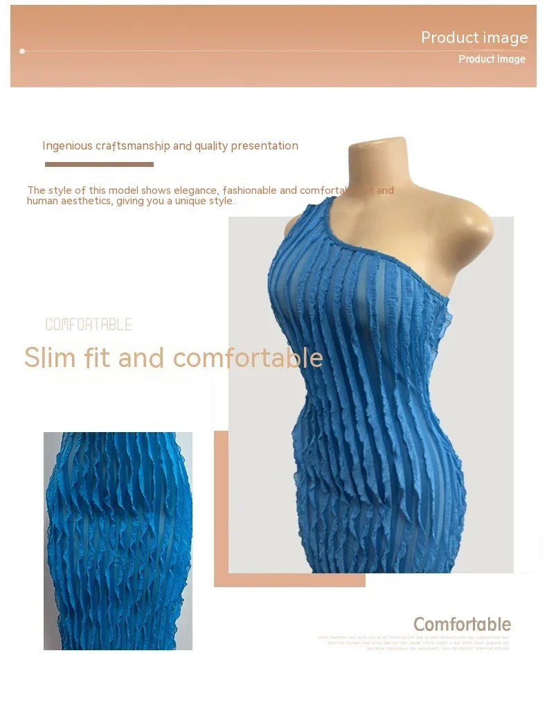 Backless High Waist Sheath Dress - VAleG