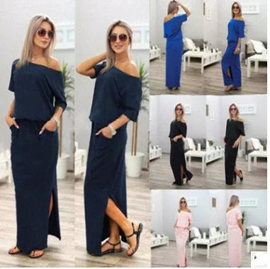 dress new summer dress for the summer women's European and American women's evening dress long skirt burst money wholesale - VAleG