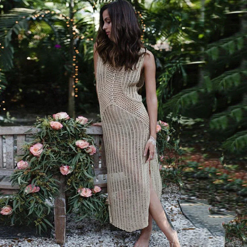 Loose Knit Beach Maxi Bikini - VAleG