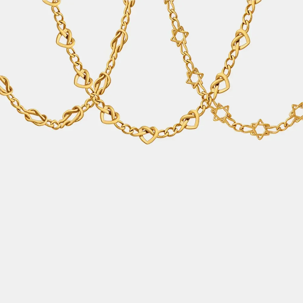 18K Gold-Plated Titanium Steel Bracelet - VAleG
