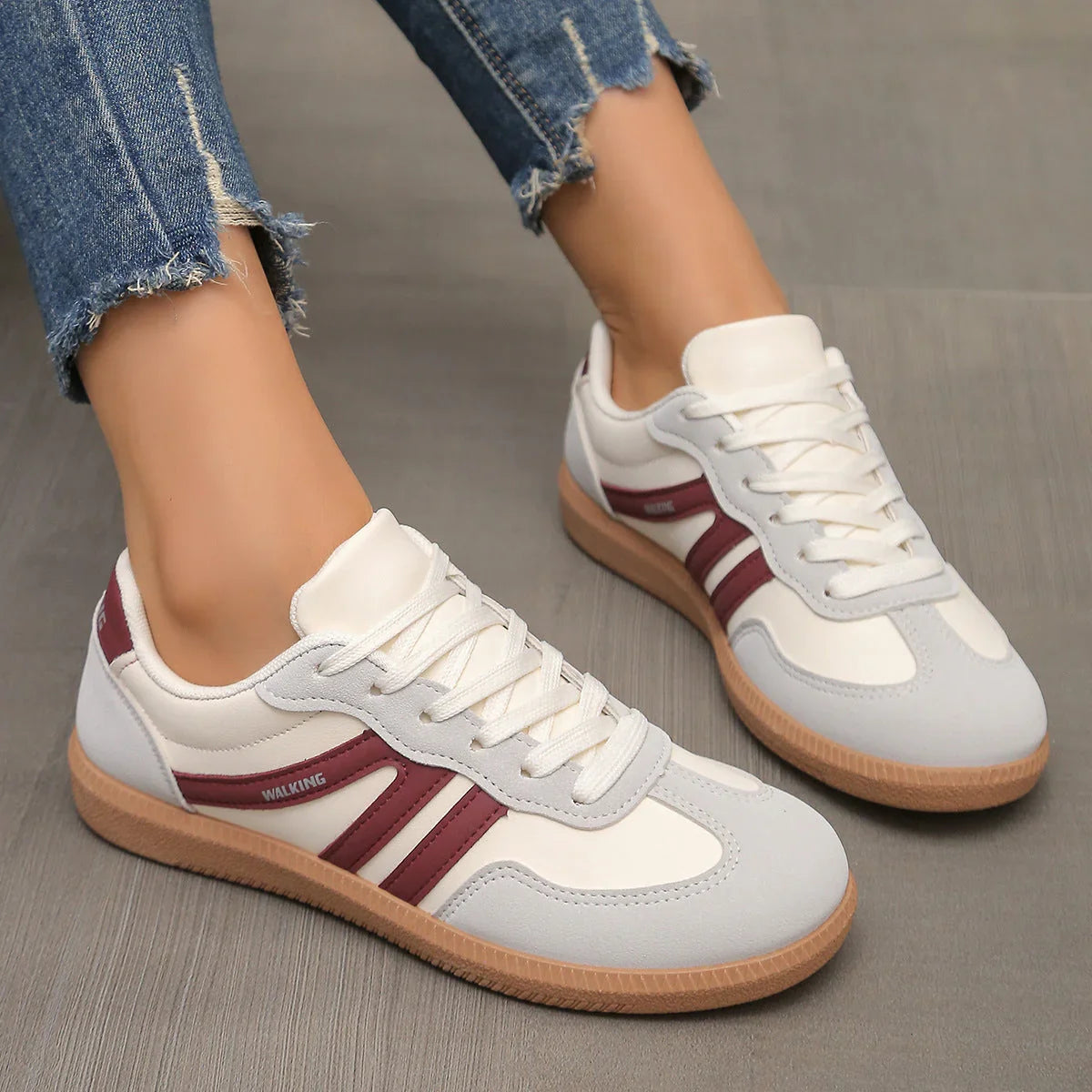 Women's Plus Size German Training Shoes Sneaker - VAleG