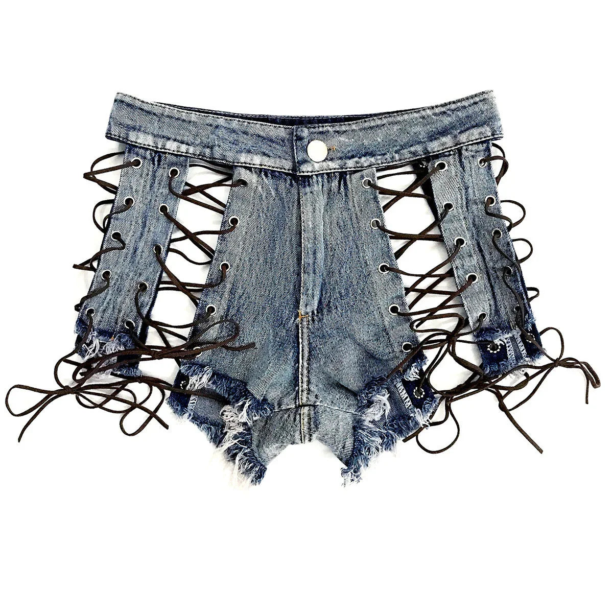 Women's Denim Shorts hot pants - VAleG