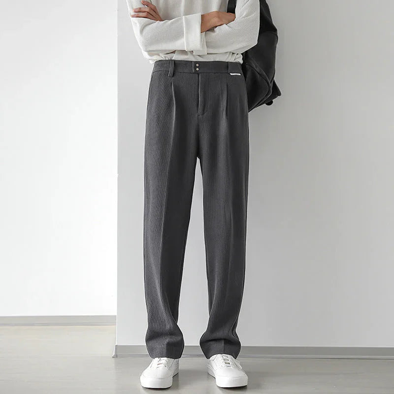 Winter Casual Loose Straight All-matching Suit Pants - VAleG