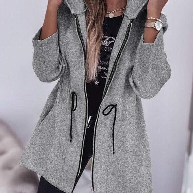 2023 Fall Winter Fashion Casual Hooded Coat Women's Clothing - VAleG