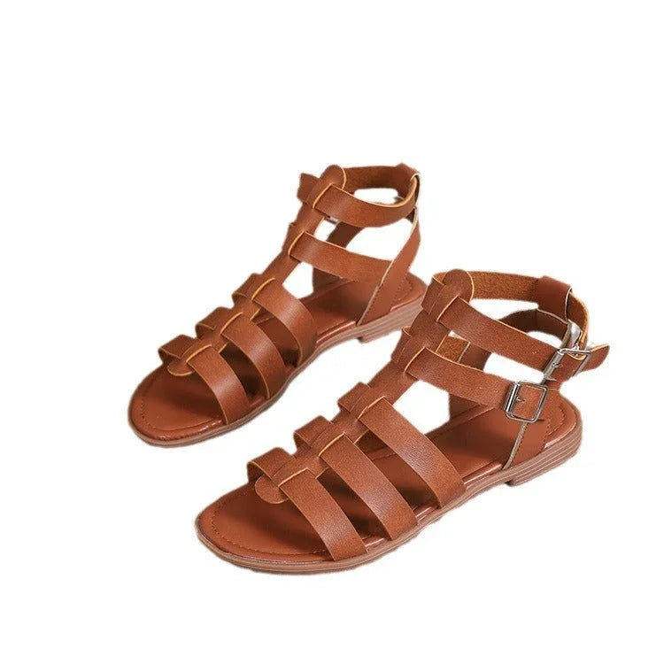 Women's Casual Thick Heel Non-slip Hollow Sandals - VAleG