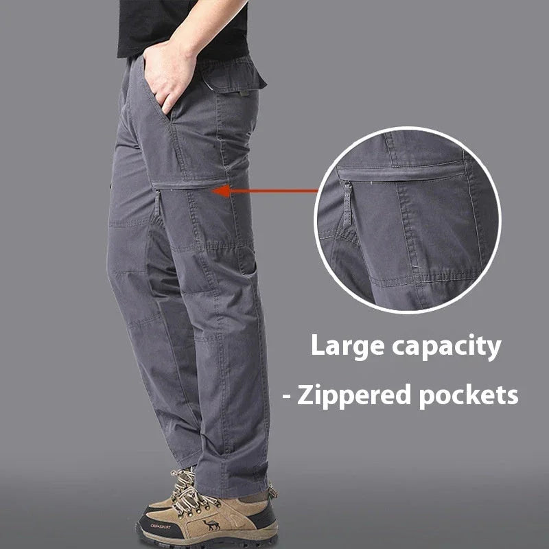 Overalls Loose Outdoor Casual Sport Climbing Trousers Multi-pocket Men - VAleG