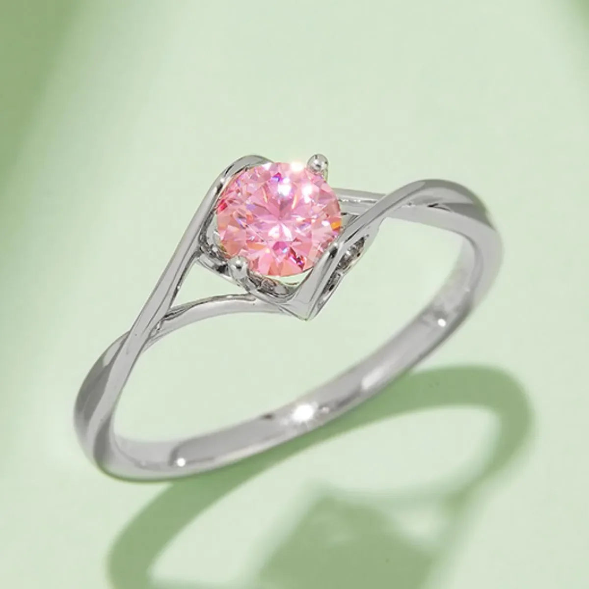 Moissanite 925 Sterling Silver Ring - VAleG
