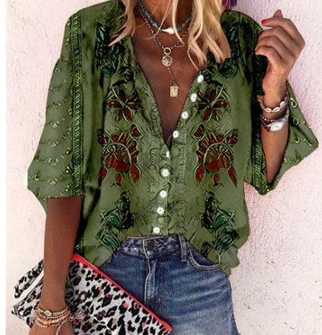 9-point sleeve versatile loose printed lining - VAleG