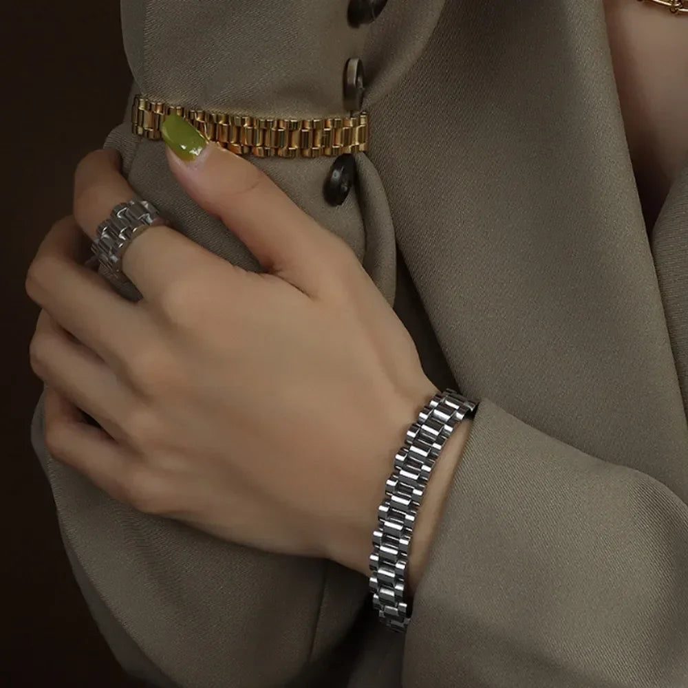 Titanium Steel Chain Bracelet - VAleG