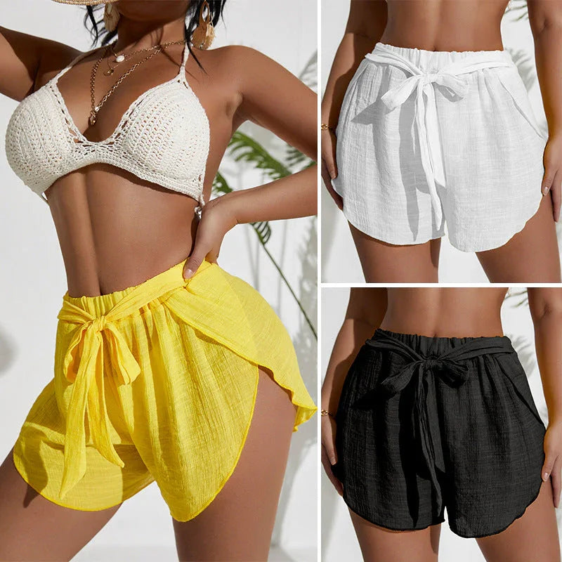 Women's Fashion Short Beach Pants - VAleG
