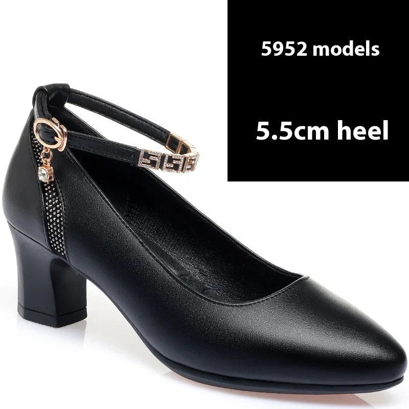 Women's Fashion Soft Bottom All-matching High Heels - VAleG