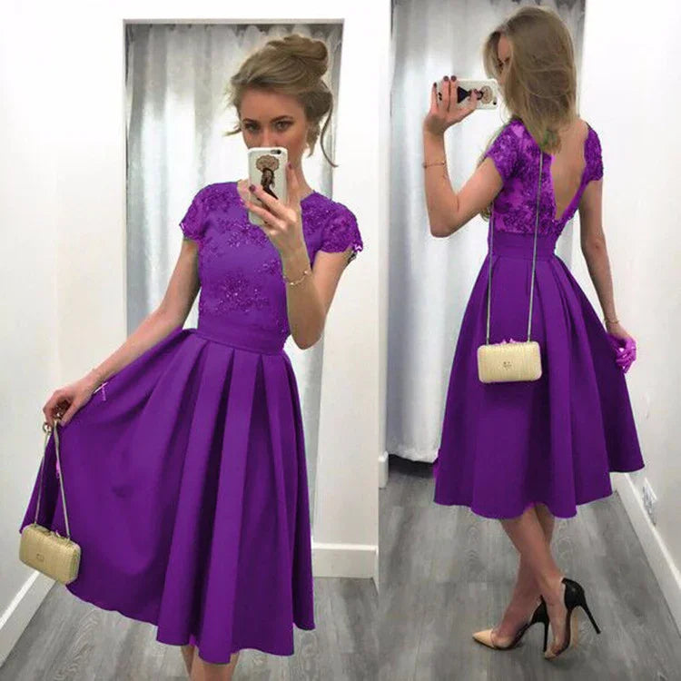 Backless dress dress - VAleG